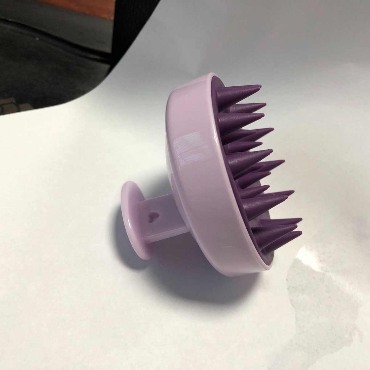 Temu en nombre del champú de pelo artefacto lavado de cuero cabelludo masaje champú peine champú cepillo masajeador peine de silicona rascador de pelo