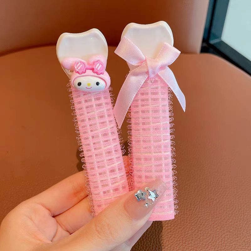 前髪ふんわり神器髪根っこふんわりクリップ頭上ヘアクリップサンリオ固定無痕怠け者定型カール女性|undefined