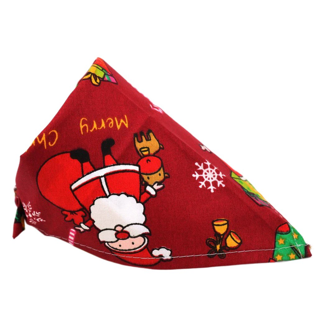 Амазонка взрывы домашнее животное Рождественский треугольник трансграничный товар собака домашнее животное Хлопок Слюна полотенце Заводской магазин