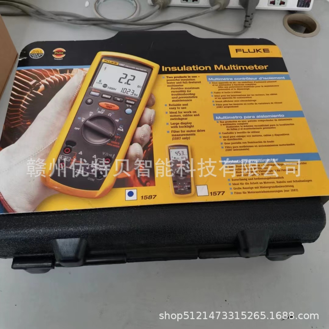 全新福禄克万用表 FLUKE 1587 FC,FLUKEC 1587 FC 现货实拍 议价