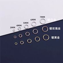 S925���yDIY�ֹ��Ʒ�������� �_��Ȧ��� ����月A�h�B�ӿ�