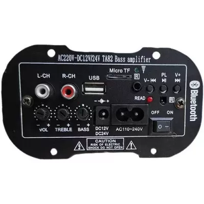 Car speaker/subwoofer Motherboard Wireless Bluetooth Amplifier - 5inch-three-way-bluetooth-board