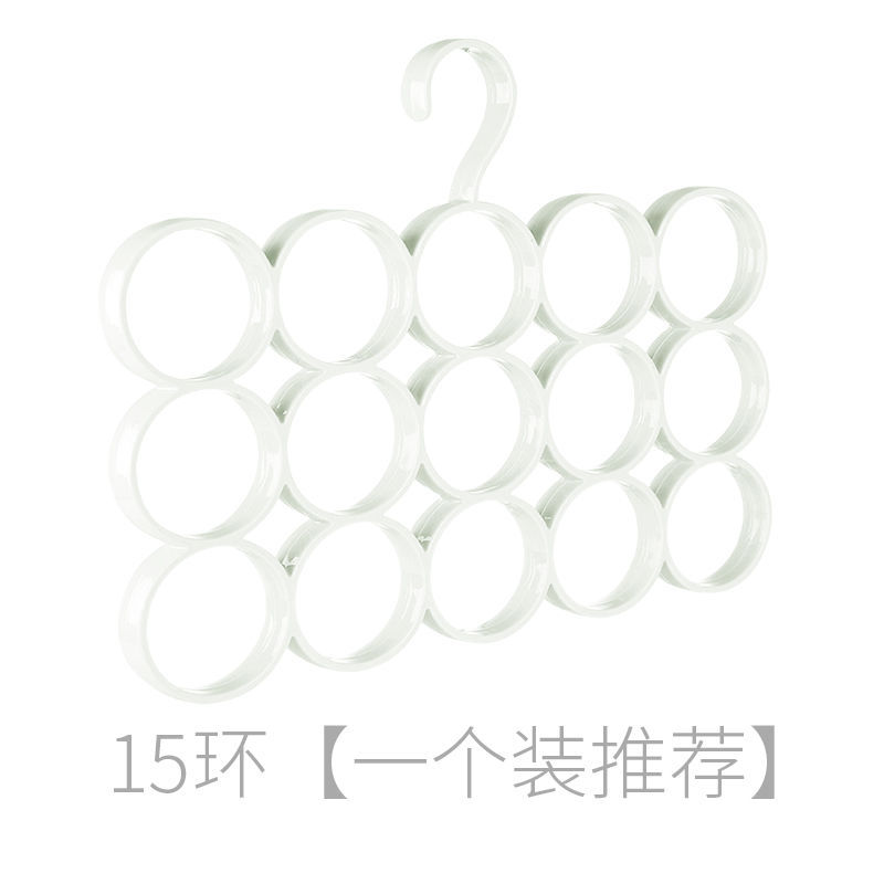 Estante de almacenamiento de bufanda de seda, bufanda colgante multifuncional, estante de corbata, cinturón de armario, cinturón, medias, gancho, percha