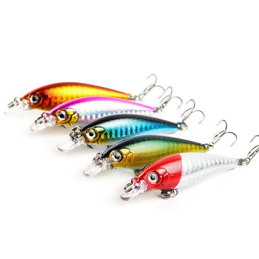 Floating Jerkbaits Lures Hard Plastic Minnow Baits Fresh Water Bass Swimbait Tackle Gear