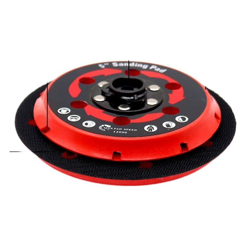 Высокоскоростной эксцентриковый вибрационный полировальный станок для полировки клеевых поверхностей, специальный полировальный поддон 5inch 6inch DA