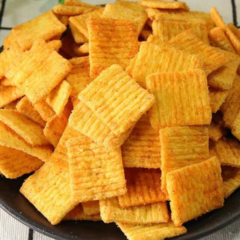 天津风味锅巴老式怀旧脆锅巴五香麻辣味散装休闲零食网红脆香锅巴|undefined