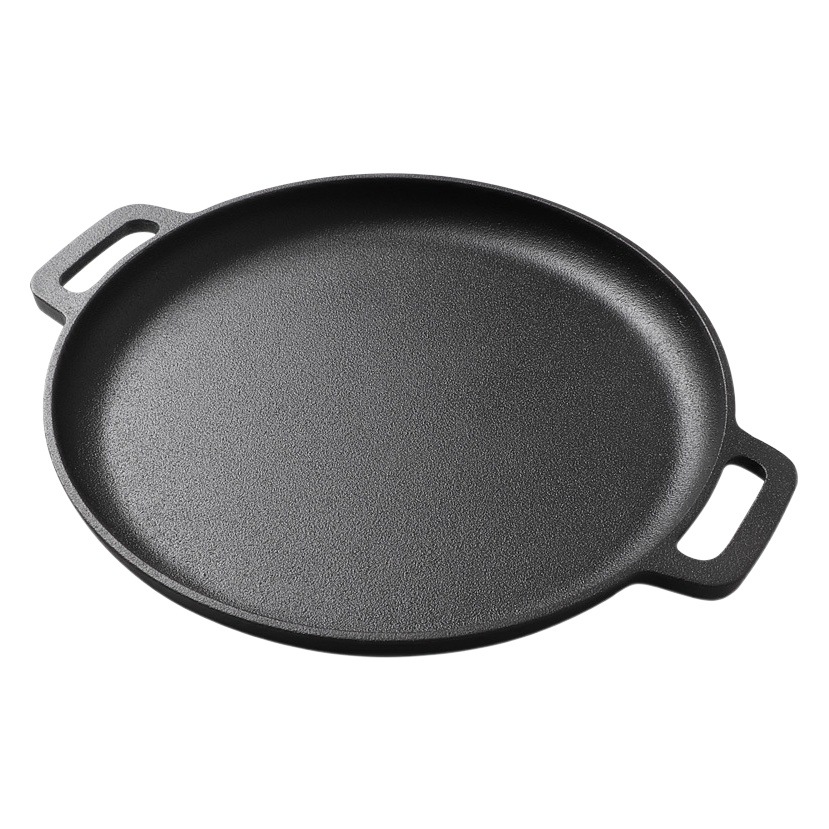 Sartén de hierro fundido sartén panqueque pan palillos hogar antiadherente pan panqueque fruta herramienta estufa de gas Universal