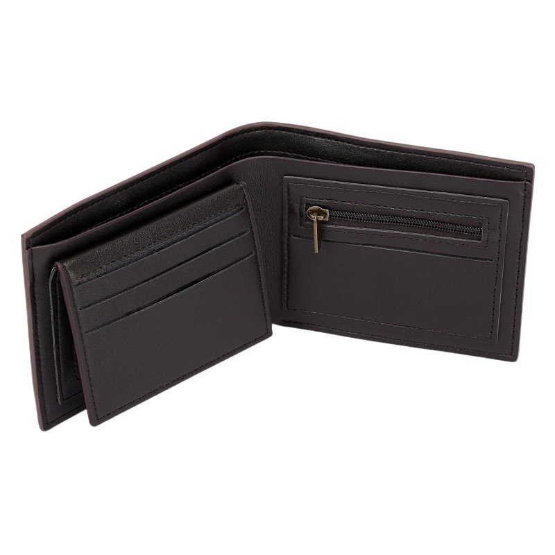 Cross-border Explosive Wallet Men's Advanced Sense Wallet menwallet Fashion Large Capacity Multi-card Men's Wallet