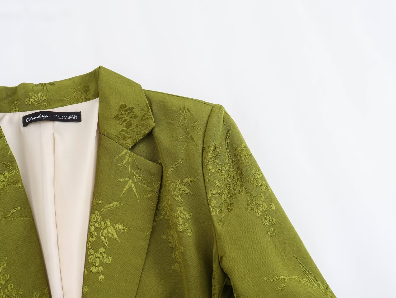 Women's 2024 summer new bow decoration jacquard suit straight leg pants set_voghion.com