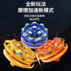 新しい手持ち花火ジャイロ、炎が燃える発光回転ジャイロバトル爆発回転減圧おもちゃ子供と男の子向け