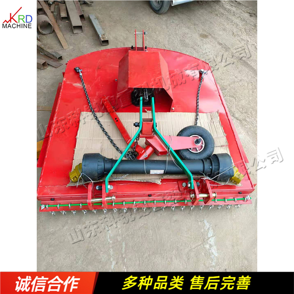 灌木林地杂草清理机 拖拉机后置式割草机 田间地头秋草粉碎机