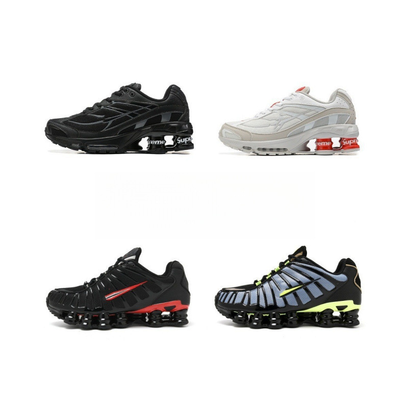 Putian Cross-Border Shoxride2 Collaboration Men's Air-Cushioned Sports Shoes, Women's Running Shoes, Shock-Absorbing Pillar Shoes, Casual Fashion