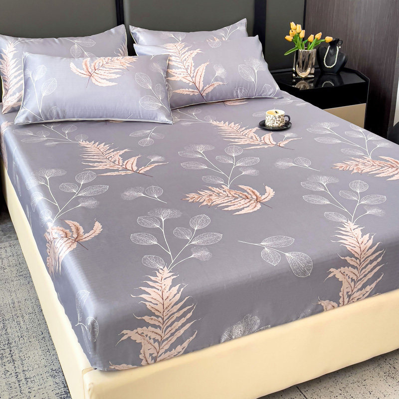 Cama de hielo de verano, cama desnuda de lujo ligera, cubierta de protección de colchón todo incluido, cubierta de cama de hielo lavada con agua. image 12