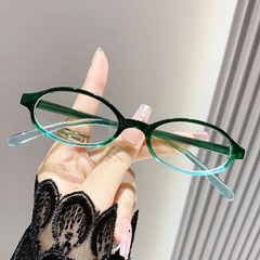 2025年新型ブルーライトカットメガネ 女性用 無地 おしゃれ アクセサリー フラットメガネ 卸売 近視メガネ PCレンズメガネ