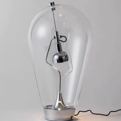 Italian Bulb Table Lamp Creative Personality Designer Office Desk Bedroom Bedside Touch Dimming Reading Table Lamp