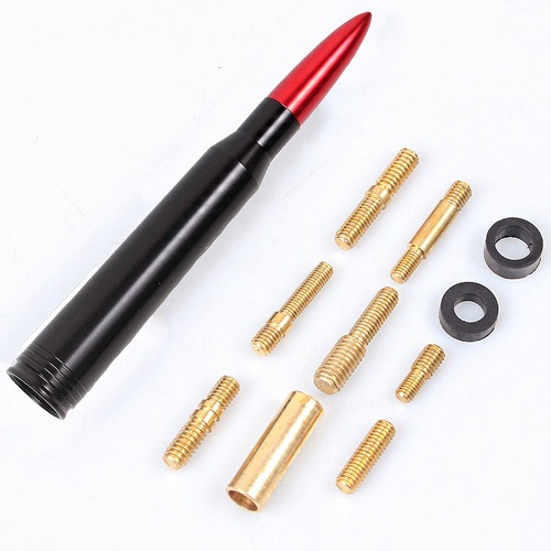 Cross-border car modification bullet antenna off-road vehicle bullet antenna suitable for Ford Bronco Jeep