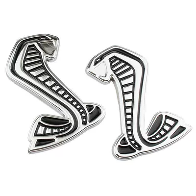 Personalized 3D three-dimensional Mustang car: Car logo