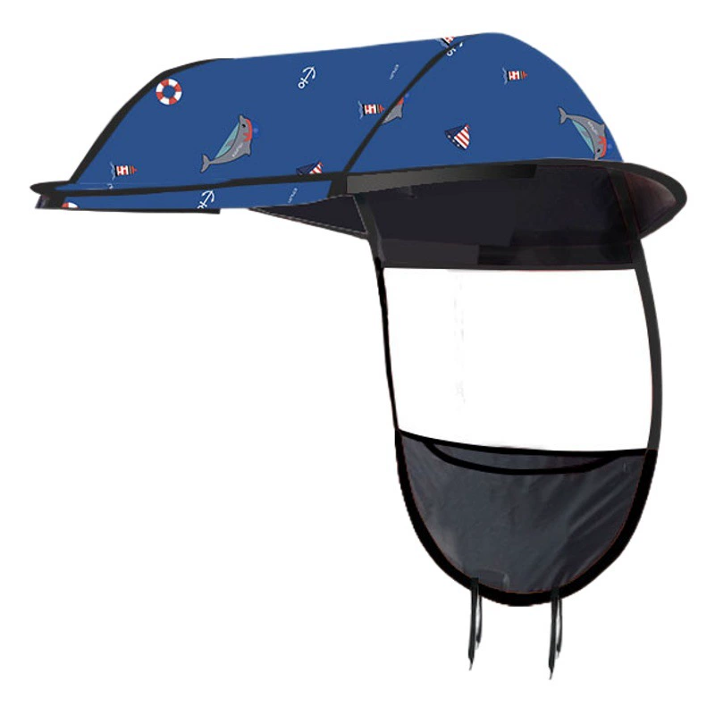 Полузакрытый боковой щит с отдельной крышей электромобиль навес аксессуары для солнцезащитных козырьков увеличенный Зонт новый солнцезащитный зонт