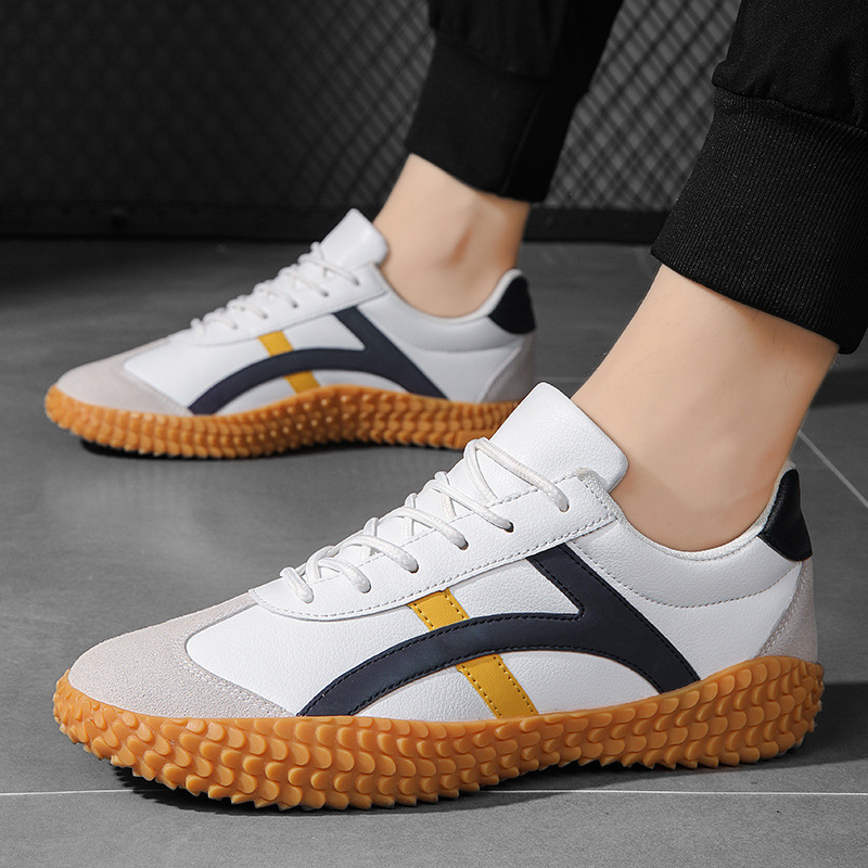 Spring and summer new men's and women's tug-of-war shoes, leather casual shoes, couple's Forrest Gump shoes, non-slip team building sports shoes, men's wholesale