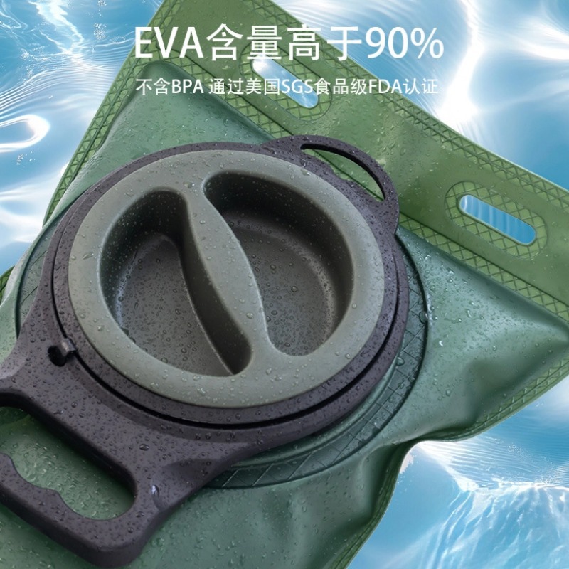 2025 nueva bolsa de agua deportiva al aire libre para correr caminata bolsa de agua para saciar la sed bolsa de agua bolsa de agua EVA
