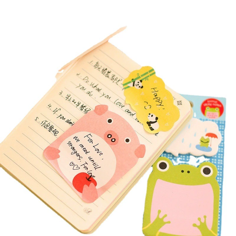 Creative Post-It Notes N раз Post-It Notes Все Post-It Notes Студенческие подарки Мультфильм животных Post-It Notes оптом
