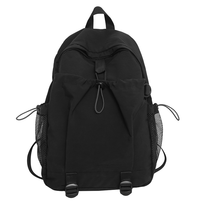 Mochila femenina casual de todo fósforo de nuevo estilo para estudiantes de secundaria y preparatoria, mochila escolar de reducción de carga de gran capacidad, mochila de viaje simple