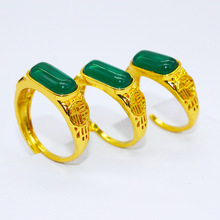18Kͭ�ƽ���ĸ�̱�ʯ��ָ���ſ��ڷ����ָ��Ů���ο羳��Ʒ����