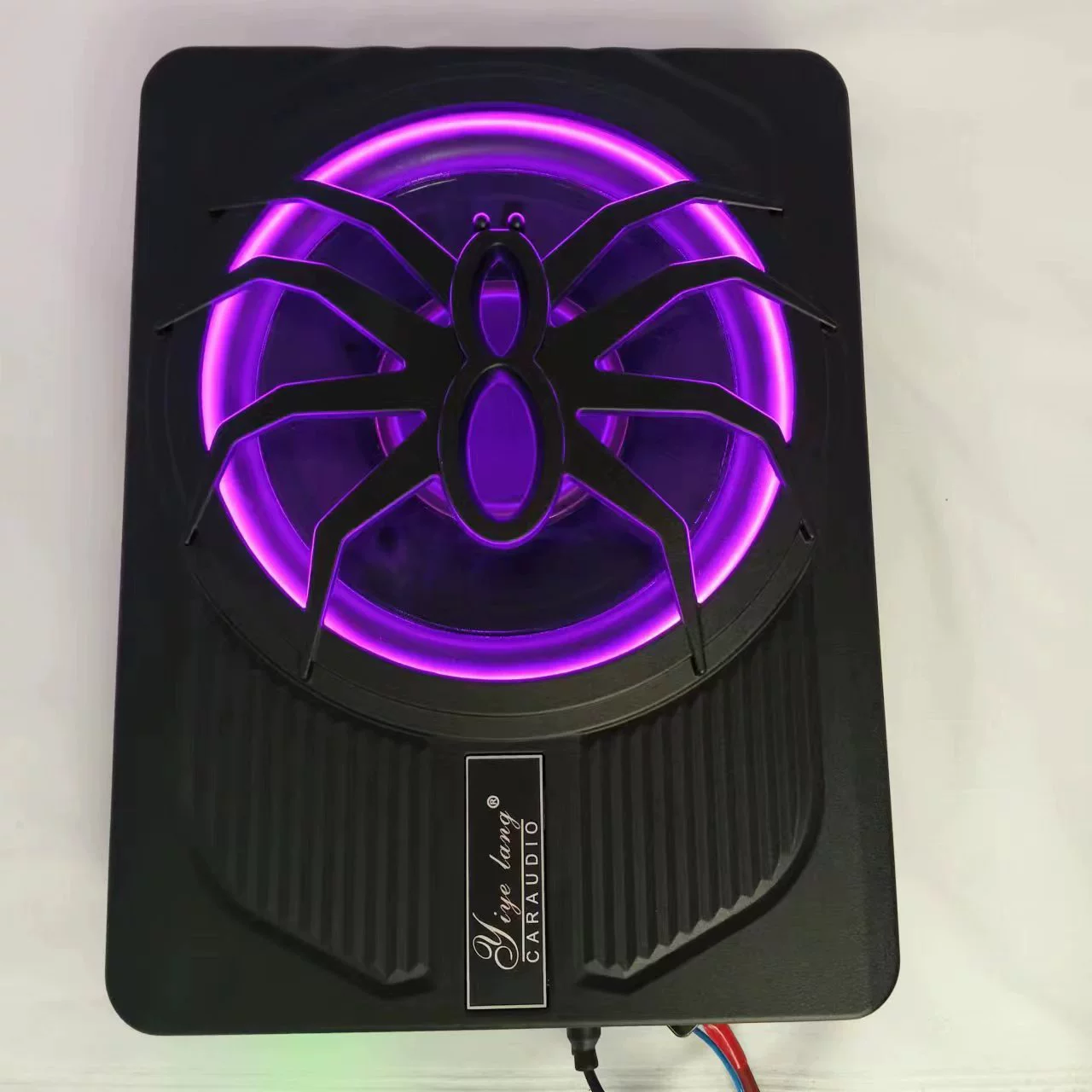 Упрощённая версия автомобильной аудиомодификации Spider Light, модель 10 дюймов, мощный активный сверхтонкий сабвуфер для автомобиля