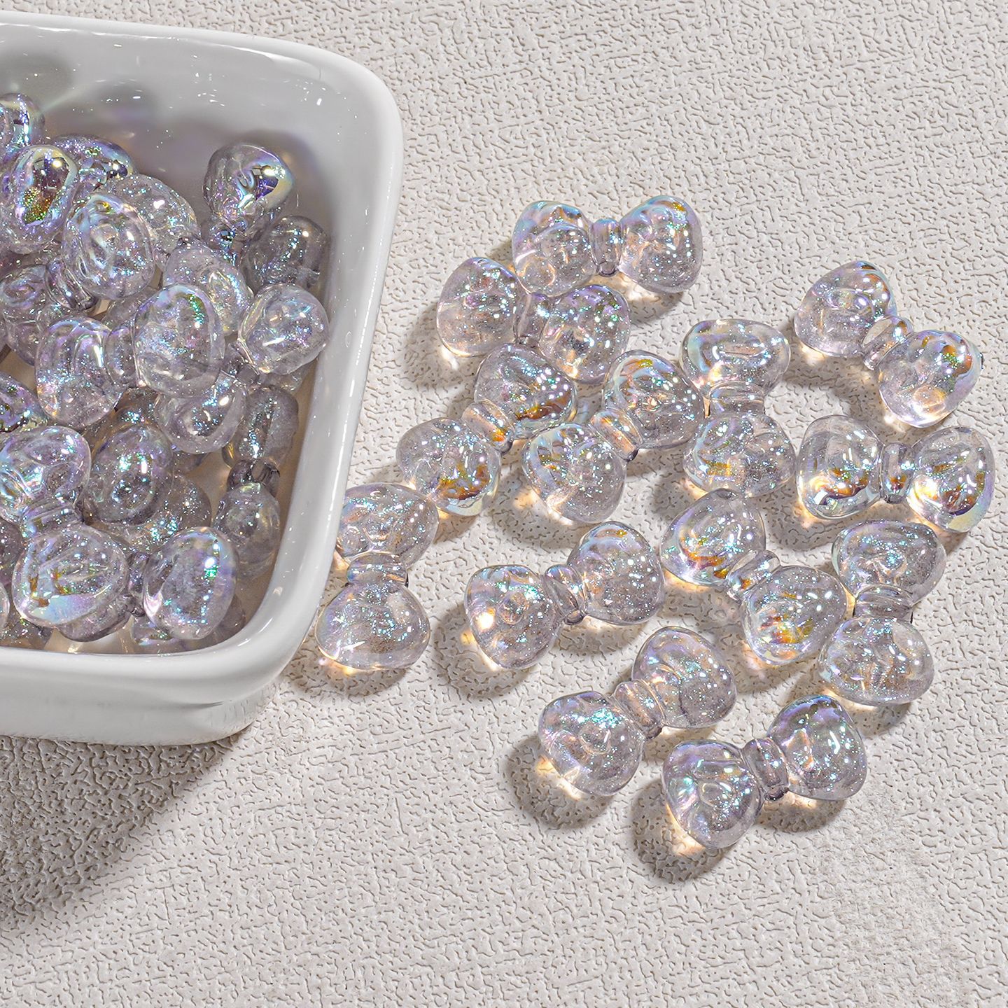 Cadena de teléfono móvil de cristal, cadena colgante de teléfono móvil de perlas, cadena de muñeca, material, cuentas de lazo, cuentas sueltas, lote hecho a mano de bricolaje