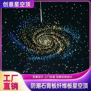 Living Room, Bedroom, Video Room, Shopping Mall, Sales Department, Club Bar, Gypsum Board Starry Sky Ceiling, Ceiling Fiber Optic Lamp