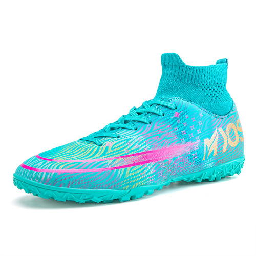 Children's Soccer Cleats, Unisex, Wide, Low-top, Outdoor Comfortable, Breathable, Shock-absorbent, Anti-slip, Fashionable Training Shoes