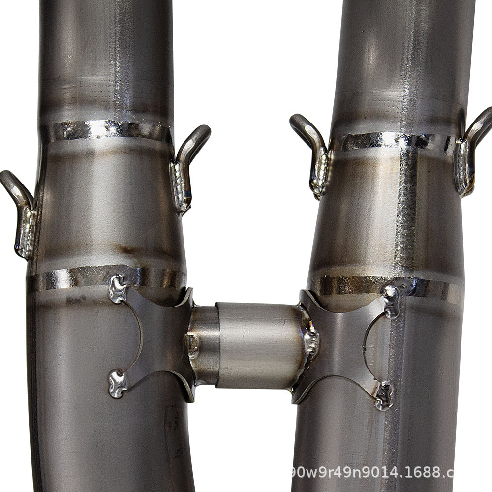 Suitable for Motorcycle and Motorcycle Modified Exhaust S1000R S1000Rr New Titanium Alloy Front Section 60mm