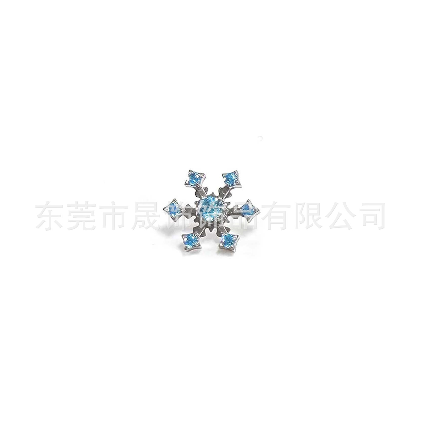 F136 Titanium 雪 Flower Studded 5A Cubic Zirconia Ear Stud Labret Stud G23 Implant Grade Titanium 人体 Piercing Jewelry Helix Cartilage Stud