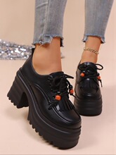 D 95021 Thick Sole Bow Loafer Shoes ��׺������ָ�Ь ר