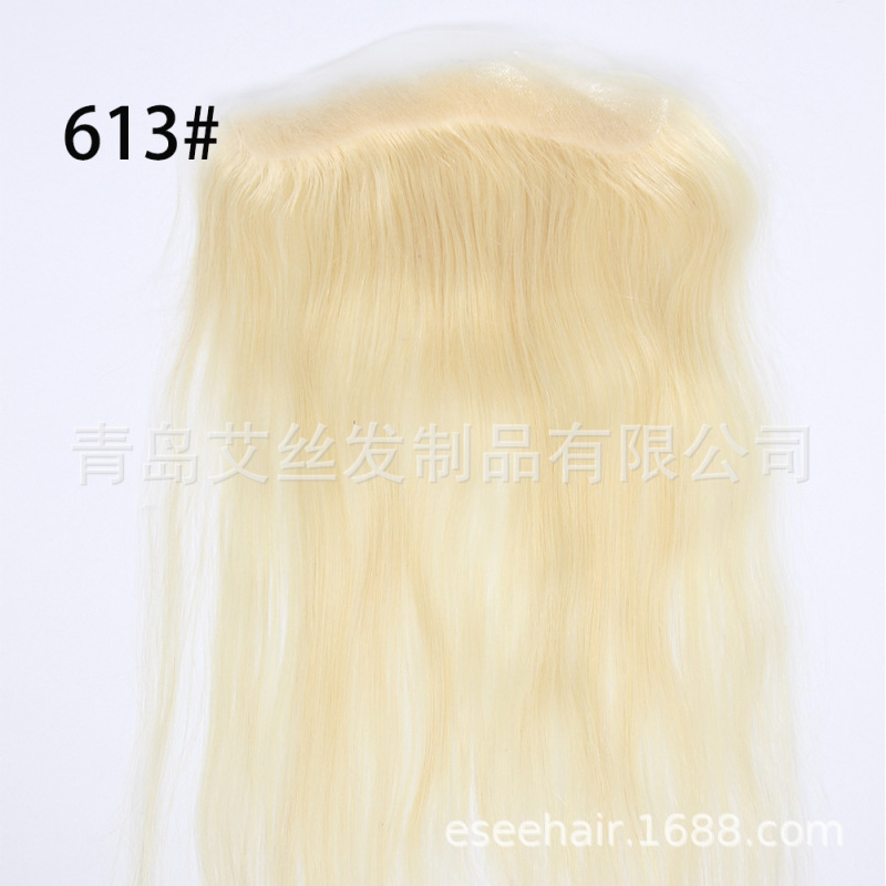 现货2x16厘米透明PU外贸款女士补发V-loop前额发际线13英寸|undefined