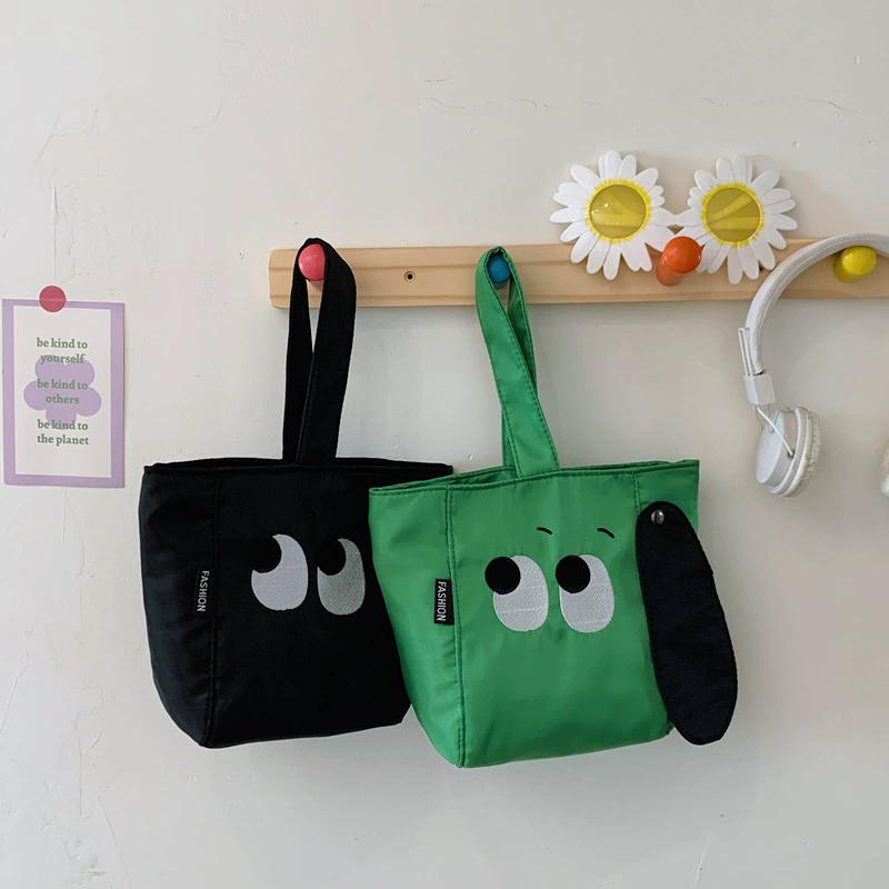 Cartoon capacious lunch box bag, cosmetic bag, western style