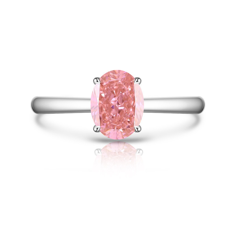 Damenring Mit Farbigem Edelstein Im Eisschliff Design_voghion.com