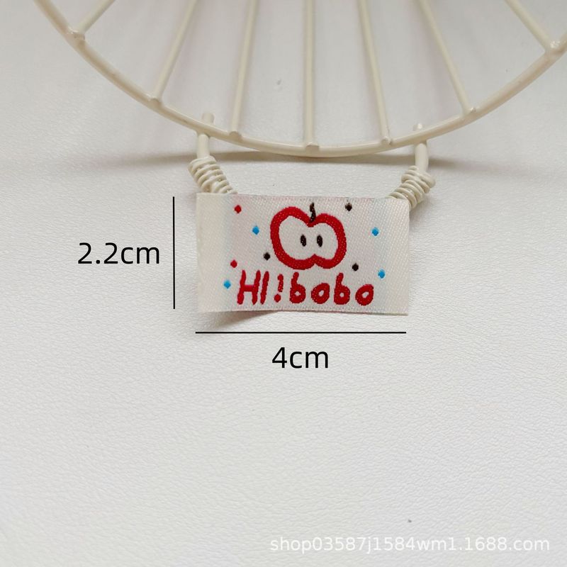 韩系贴布手工diy服装织唛领标箱包袜子围巾娃衣布标缝纫补丁标签|undefined