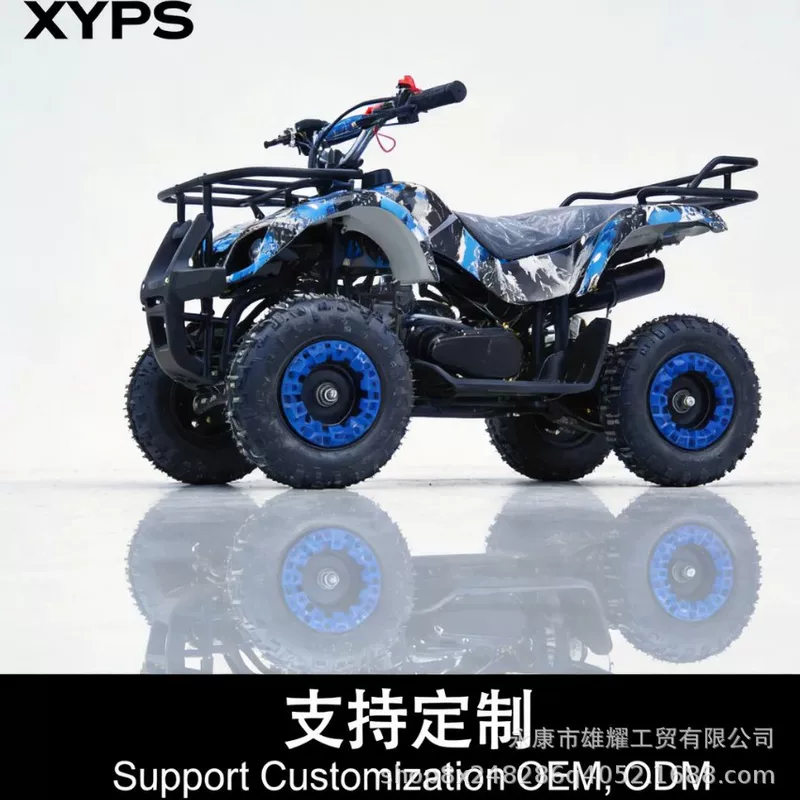 Двухтактный 49cc ATV Little Bull электромобиль на четыре колеса, досуг вне дороги