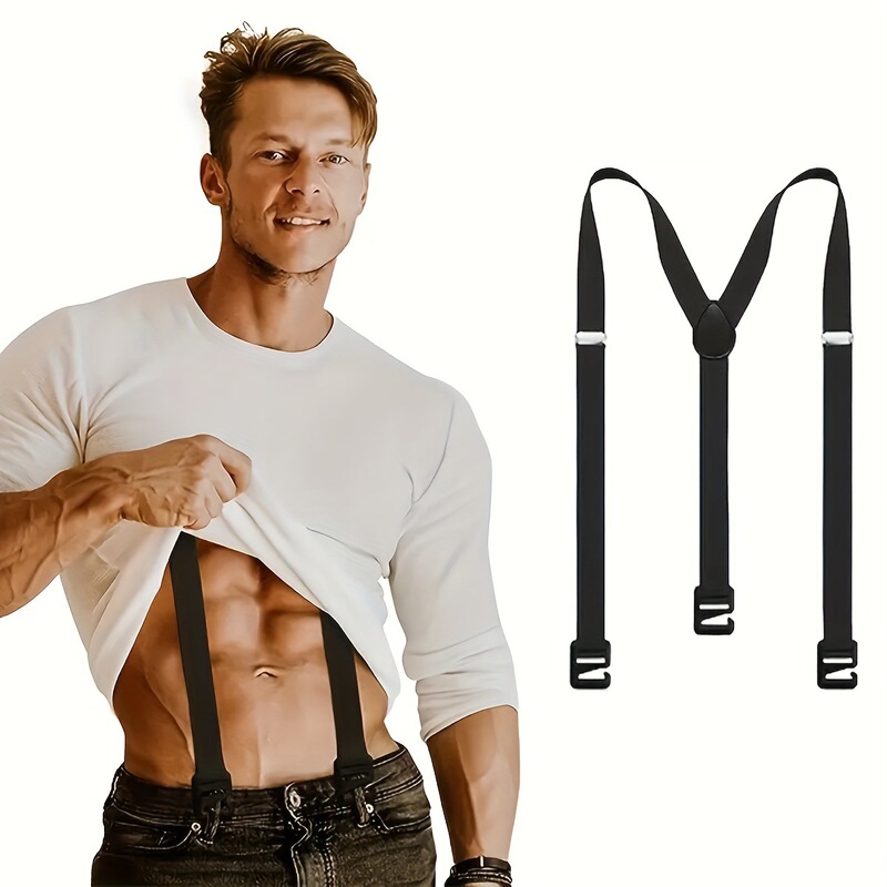 Men's suspenders invisible suspender hiking suspender underwear suspender fashion Men's winter outdoor hiking