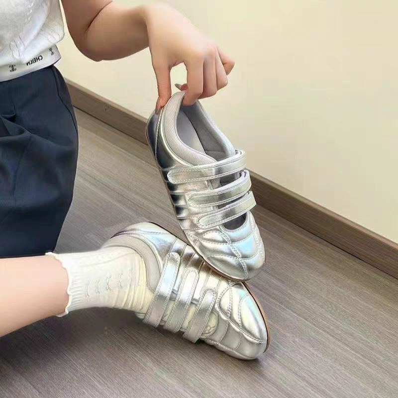 Soft-soled Retro German Training With 5cm Invisible Internal Height Increase, Flat Versatile Sneakers, College-style_vogvips.com