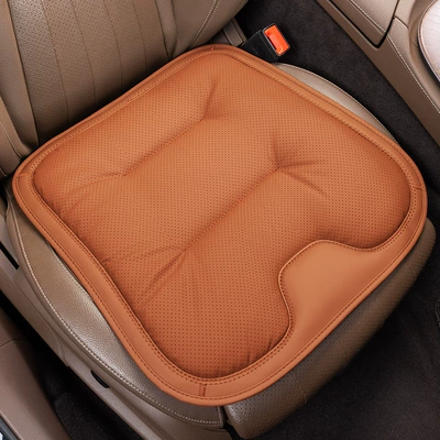 cushion, Mercedes-Benz Xiaomi full car – Seat cushion, seat cover - front-row-single-piece-love-horse-orangebreathable-nappa-leather