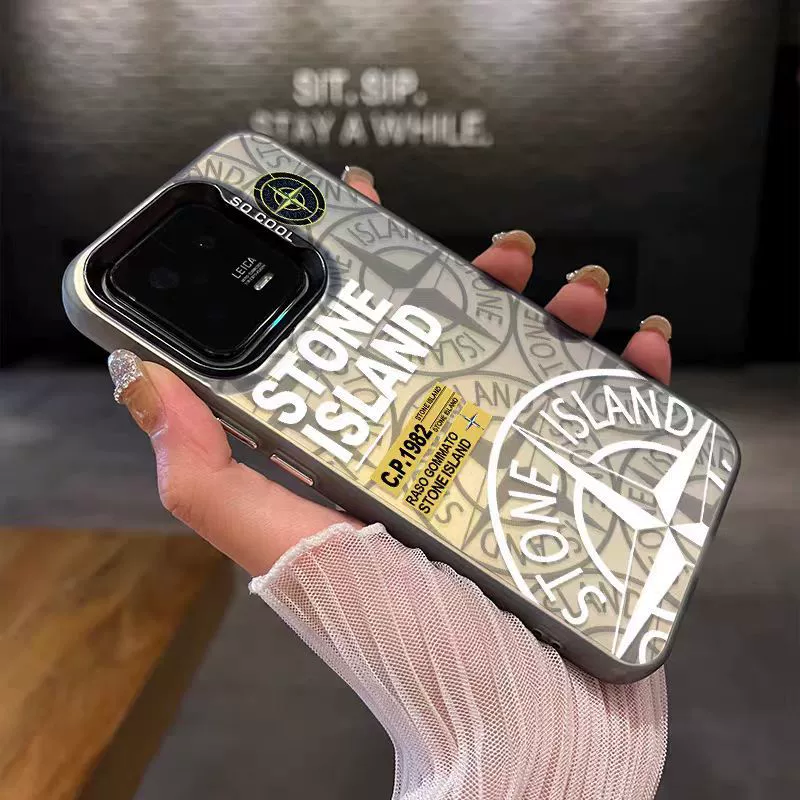 Чехол для мобильного телефона для Xiaomi 14 13T Redmi note13pro 12 11 Stone Island POCO F6PRO X6