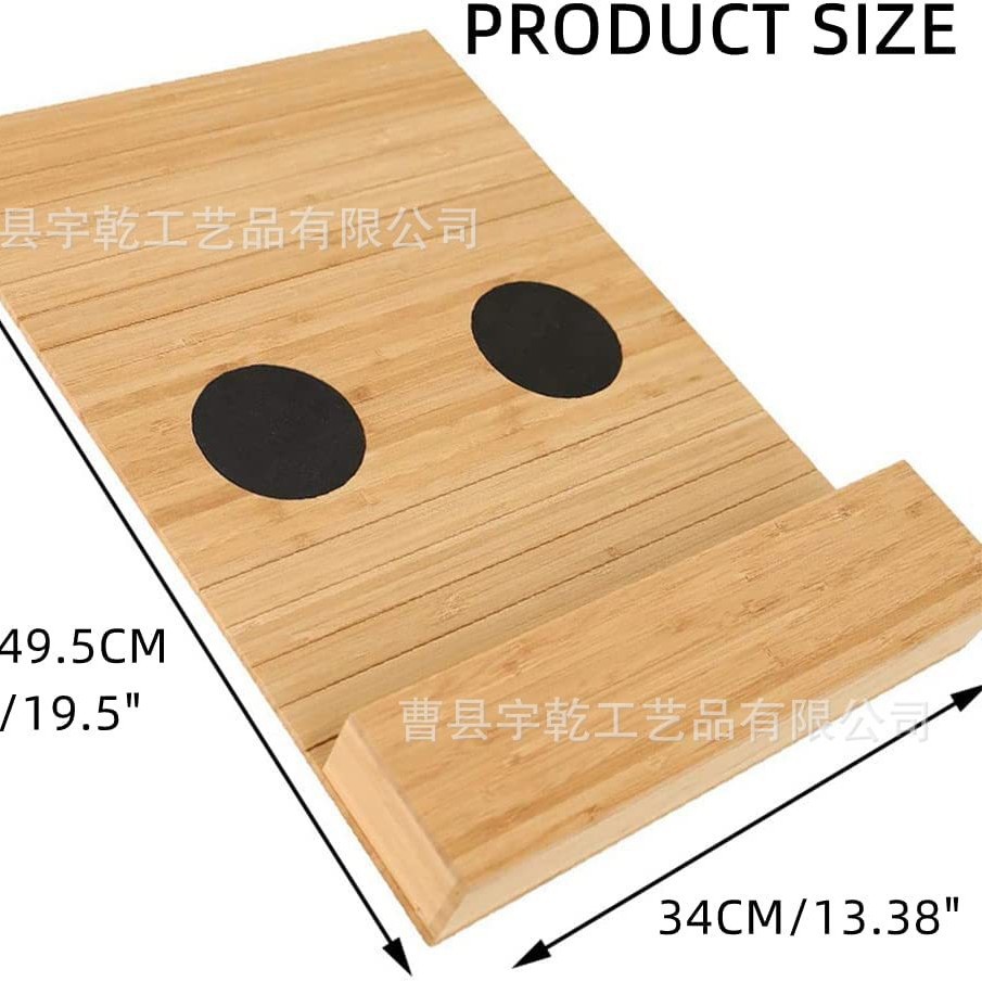 Mesa de bambú para reposabrazos de sofá, bandeja de madera para reposabrazos de sofá, almohadilla para reposabrazos de sofá, bandeja de comedor de madera para reposabrazos de sofá image 7