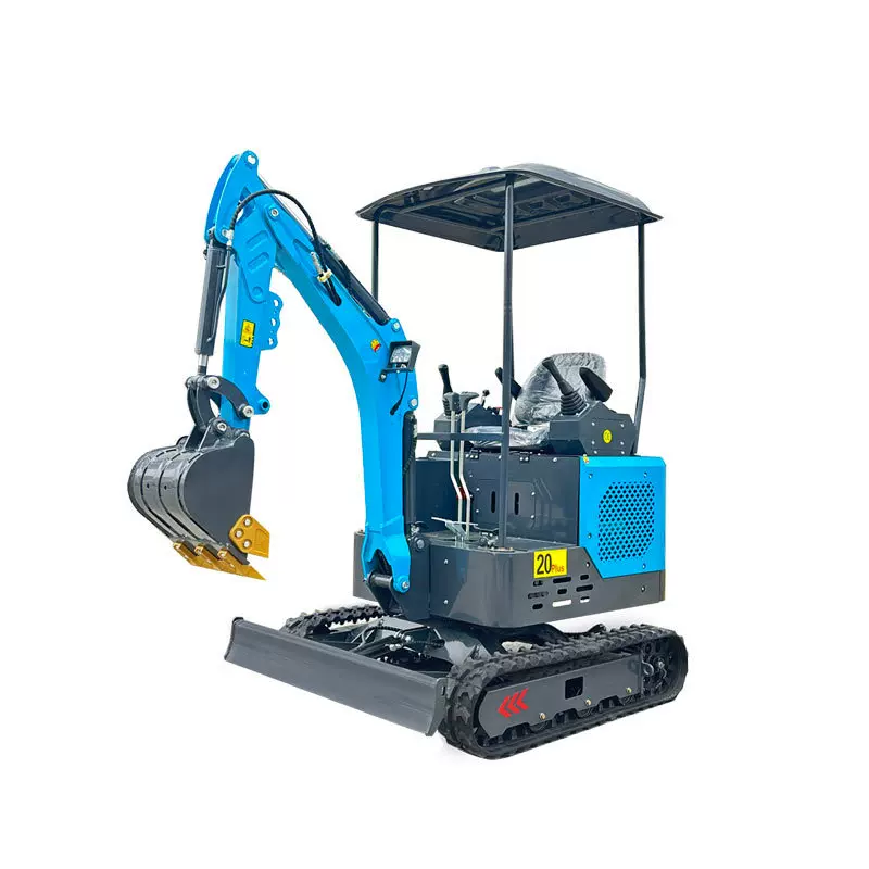 小型挖掘机农用20型果园开荒种植农用挖机市政工程工地挖掘小挖机