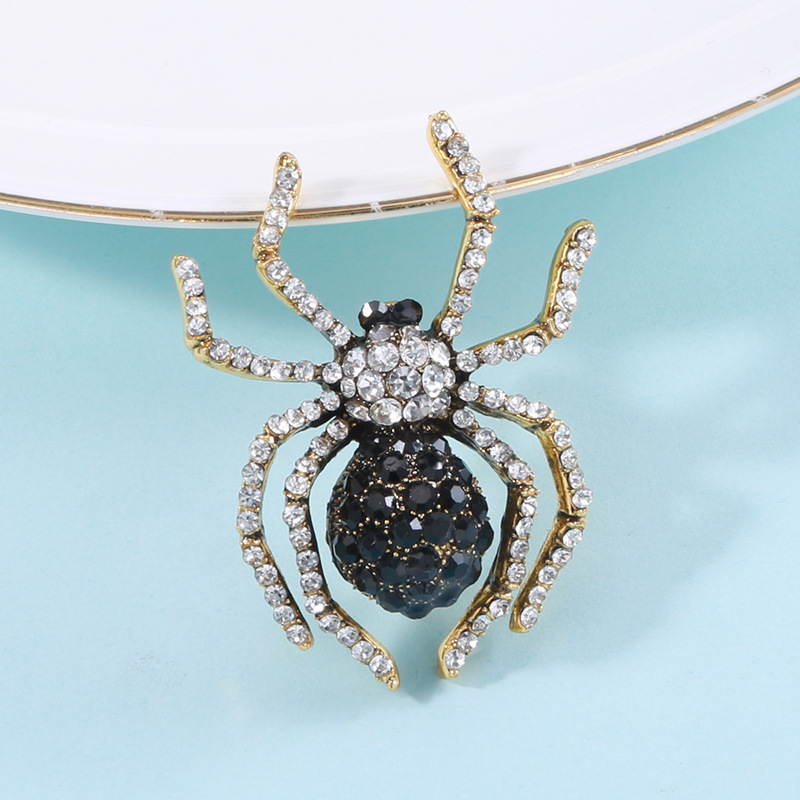 20g Weight Artificial Diamond Inlay Material Brooches Classification Holiday Occasion Alloy Material Animal Pattern Women's Gender Inlay Design Funny Style Funny Pin Animal Alloy Inlay Artificial Diamond Women's Brooches 2