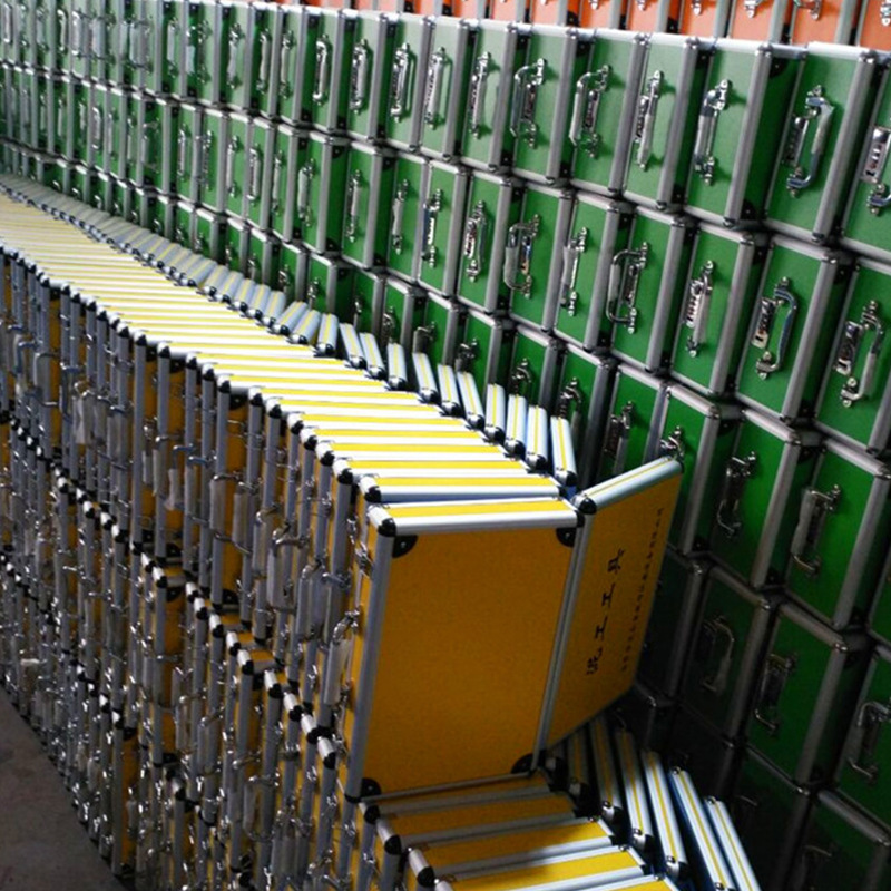 定 制检修设备五金工具包装铝箱防震eva内衬保护垫多用途收纳口袋