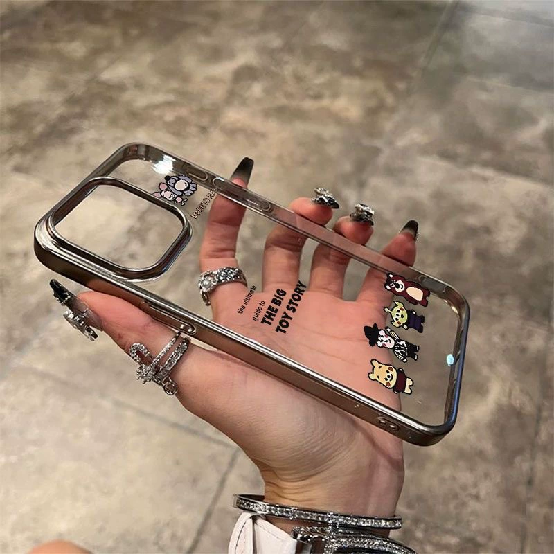 Серебристый чехол для телефона, совместимый с iPhone 14/13, iPhone 13 Pro Max, iPhone 15 Pro Max, iPhone