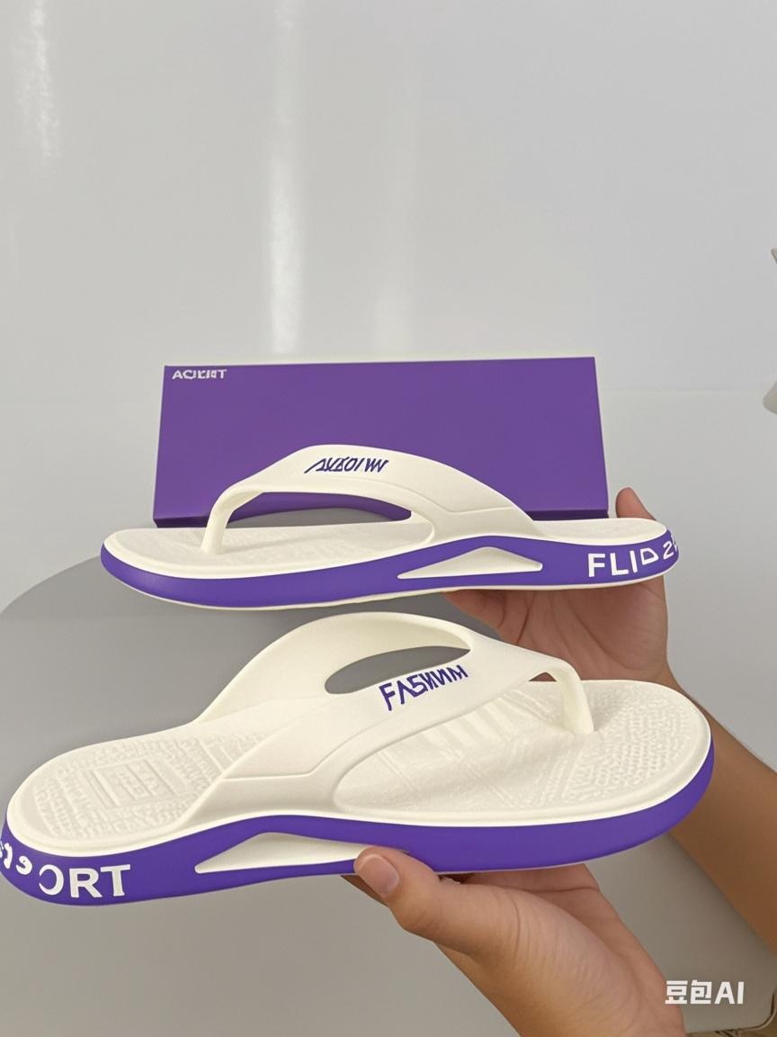 흰색과 보라색 [미끄럼 방지 업그레이드 버전]