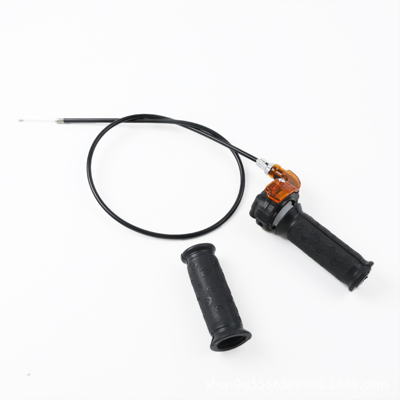 Mini Motorcycle Accessories 47/49Cc Atv Off-Road Four-Wheel Visual Handlebar Cover Throttle Cable Black